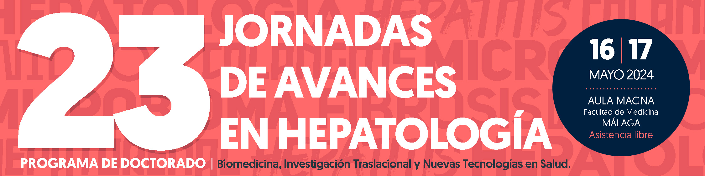 XXIII JORNADAS DE AVANCES EN HEPATOLOGIA